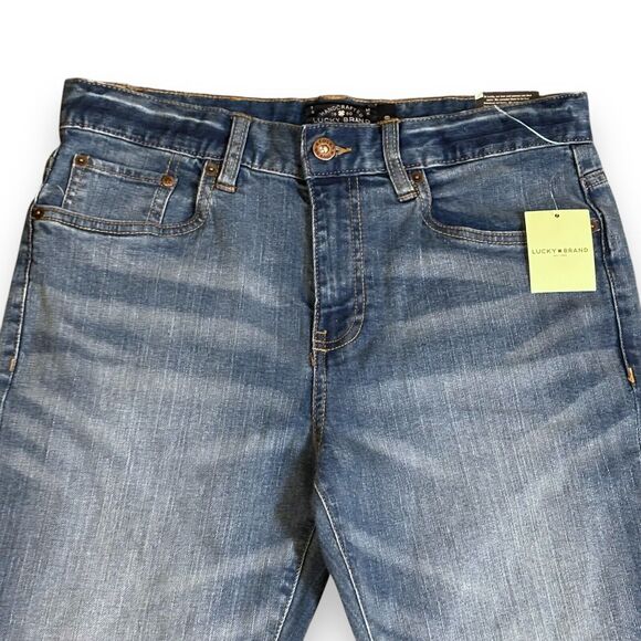 NWT Lucky Brand Jeans Girls Size 18 Authentic Skinny Mid Rise Adjustable Denim - Picture 2 of 9